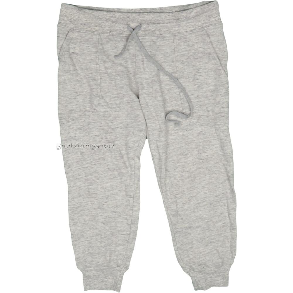 Hard Tail Forever Heather Gray Joggers M Vintage Chic